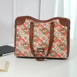 ZOUK Mughal Art Multicolor Printed Tote Handbag image 2