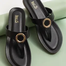 Inc.5 Women's Black Thong Sandals-picture-17