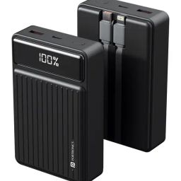 Portronics Black Luxcell Bind Mini 20k 20000mAh Powerbank-image-86