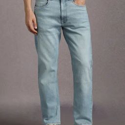 Louis Philippe Blue Cotton Slim Fit Jeans-image-68