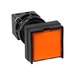 IDEC H6 Series HAP Type Square Indicator Light with 16 mm Mounting Hole Dia, HA2P-1C01A-30