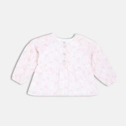 Miniklub Girls Pink Regular Fit Woven Top-picture-43