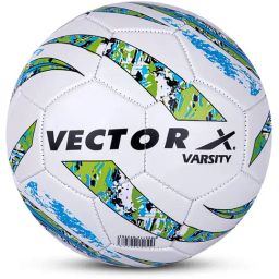 Vector X Varsity PVC Machine Stitched Football (White & Blue) Size - 5-image-51