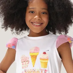 One Friday Print Cotton Top-picture-14