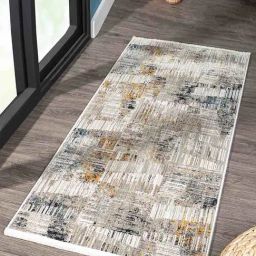 Obsessions Cream Power Loomed Anti Static Runner - Small-48