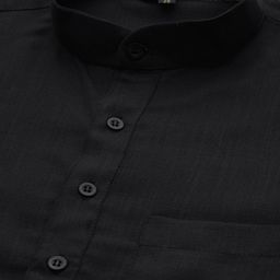 SOJANYA Mandarin Collar Regular Kurta With Churidar & With Nehru Jacket image 3