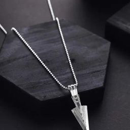 Bold By Priyaasi Striking Elegance in Men's Chain Design with Arrow Pendant-image-23