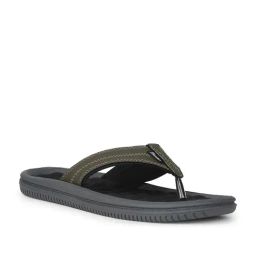 Bata Men's Green Flip Flops-picture-45