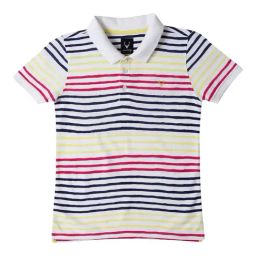 Allen Solly Junior Multicolor Striped Polo T-Shirt-image-48