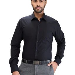 Raymond Black Contemporary Fit Shirt-image-77