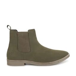 Yoho Men's Olive Chelsea Boots-image-64