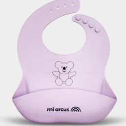 MiArcus Unisex Purple Printed Bib-image-33