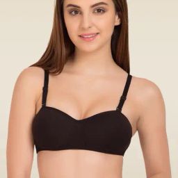 Tweens Black Non Wired Padded Bra-image-25