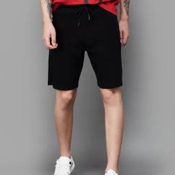 Fame Forever by Lifestyle Black Regular Fit Shorts-image-88