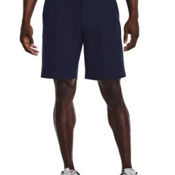 Under Armour Blue Regular Fit Shorts-image-8