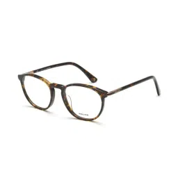 Police VPLD12K50722YFR Havana Oval Eye Frames For Men-picture-48