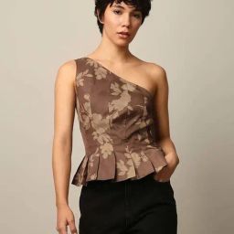 Only Brown Print Top-picture-15