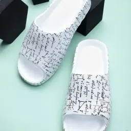 Pampy Angel Men's White Slides-picture-25