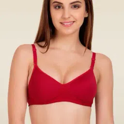 Tweens Red Non Wired Padded T Shirt Bra-image-43