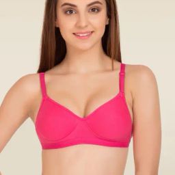 Tweens Dark Pink Non Wired Padded Seamless Bra-image-23