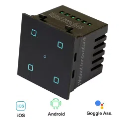 Walnut Innovations Smart Wifi Touch 4 Switch Roma Standard Fitting image 2