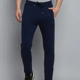 showoffff Showoff Navy Blue Cotton Relaxed Fit Striped Trackpants-picture-36