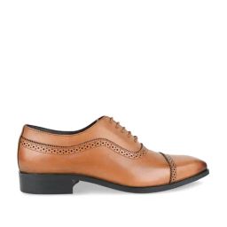 Imperio by Regal Men's Tan Oxford Shoes-image-33