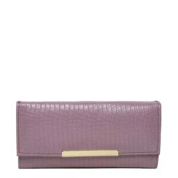 Apsis Purple Textured Wallet for Women-image-19
