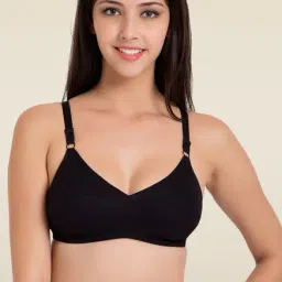 Souminie Black Full Coverage Bra-image-2