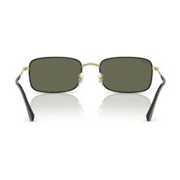 Ray-Ban Green Polarized Rectangular Unisex Sunglasses image 4