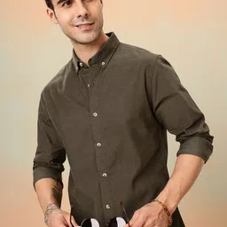 Mast & Harbour Men Standard Pure Cotton Casual Shirt-picture-15