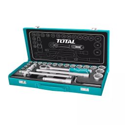 Total THT141253 10 - 32 mm Socket Set Silver (Pack of 24 pcs)-34