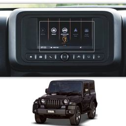 armour guards ultimate protection ARMOUR GUARDS 9H Unbreakable Glass Screen Protector Compatible With Mahindra Thar Lx 4-Str Hard Top Diesel At Car Touch Screen Infotainment System (7 Inch) (Transparent) for Navigation System image 1