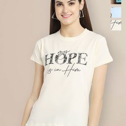 Metronaut Women Typography 3 Printed Applique T-shirt-image-42