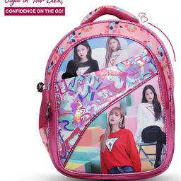 Baby Girl Cute Glossy KPOP Black Pink exclusive design kindergarten girls waterproof backpack for School-image-43