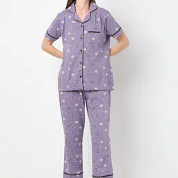 Smarty Pants Women Printed Night suit-image-5