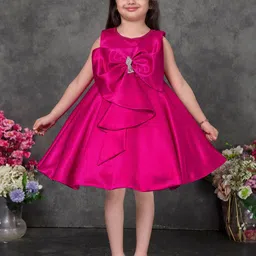 Lagorii Satin Fit & Flare Dress-picture-11
