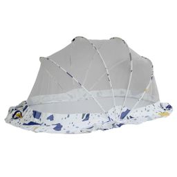 LifeKrafts Foldable Baby Mosquito Net Bottomless Net Color Pattern - White image 5