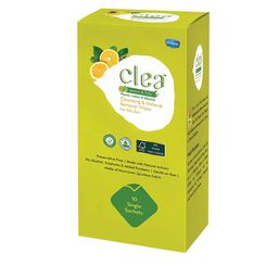Clea Set Of 5 Lemon &  Tulsi Cleansing & Makeup Remover Wet Wipes - 10 Wipes Per Pack image 2