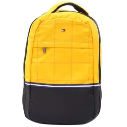 Tommy Hilfiger Atlas 21 Ltrs Yellow & Black Large Laptop Backpack-65
