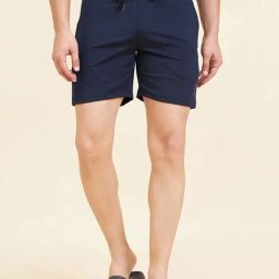Sweet Dreams Navy Regular Fit Lounge Shorts-image-77