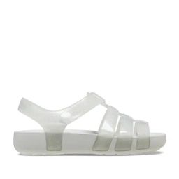 Crocs Kids Isabell Silver Back Strap Sandals-image-91