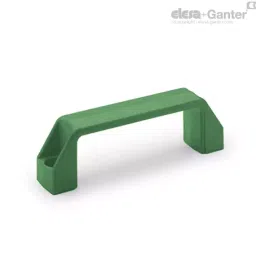 Elesa+Ganter M.443/110-CH-C17 109 mm Polyamide Technopolymer Matte Finish Door Pull Handle-picture-17