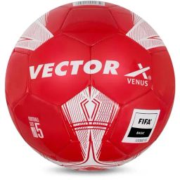 Vector X Venus TPU Machine Stitched Football (Red) Size - 5-image-86