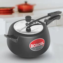 Borosil Black Aluminium Pressure Cooker  (6.5 L)-17