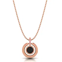Praavy 92.5 Sterling Silver Pink Point of Focus Necklace for Women-image-50