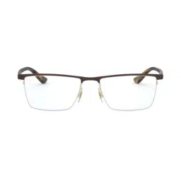 Ray-Ban 0RX6443I Active Lifestyle Brown Half Rim Rectangular Frame-image-52
