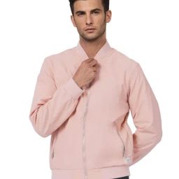 Jack & Jones Pink Regular Fit Bomber Jacket-image-31