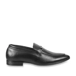 Mochi Men's Black Formal Loafers-image-98