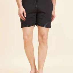 Sweet Dreams Black Regular Fit Lounge Shorts-image-78